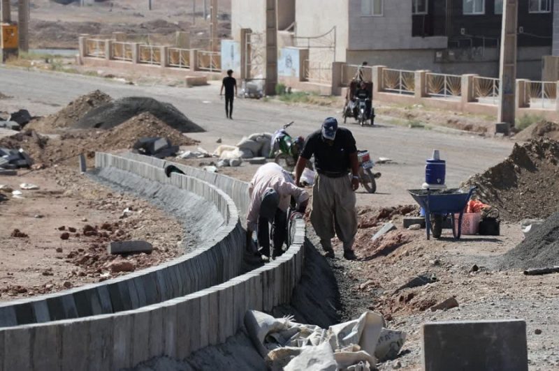 ساماندهی معابر مساکن مهر
