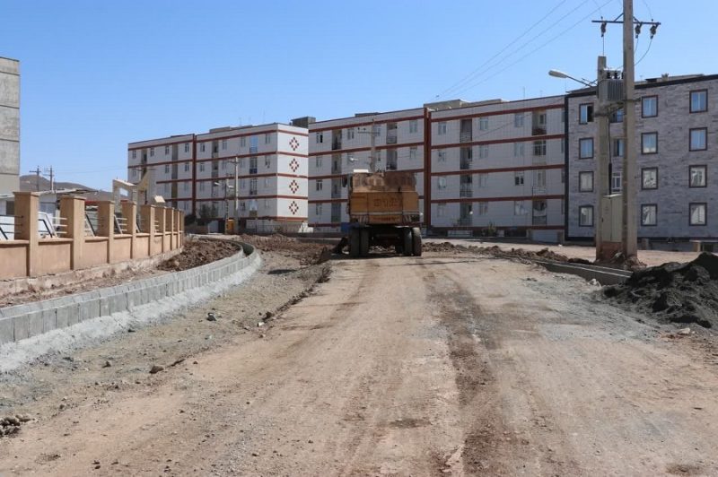 ساماندهی معابر مساکن مهر