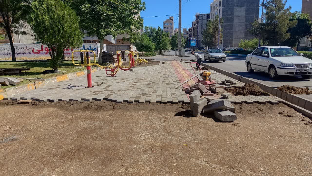 پیاده رو سازی