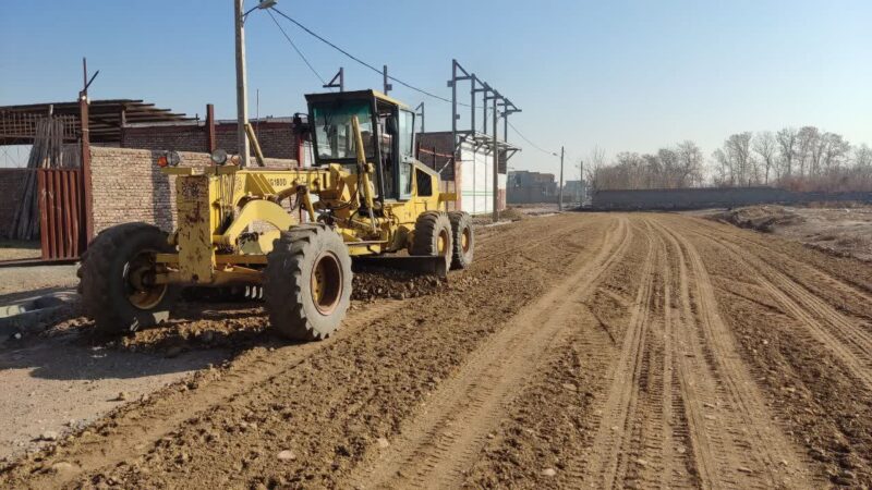 مسیرگشایی و ساماندهی 20 متری حدفاصل خیابان قربانی تا حاج قلیزاده
